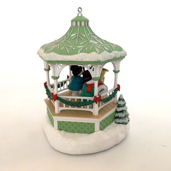 Hallmark Keepsake 2020 Snowman Band Ornament Musical Motion Lights QDB1001 - Picture 6 of 15